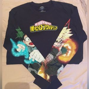 My hero academia long sleeve shirt